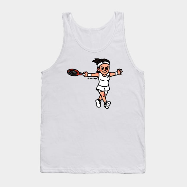 Fly with Caro Tank Top by dotbyedot